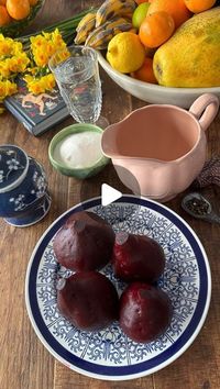 Poh Ling Yeow on Instagram: "Who loves a SOFT ROASTED PICKLED BEET? Me!!!!! So great in sandwiches, salads, or a snack with cheese and crackers. And, yes, that’s bicarb for scrubbing beet stains off your hands! 

BASIC PICKLING SOLUTION

2 cups white vinegar (white or red wine vinegar also great) 
1 1/2 cup sugar 
1 tsp salt

4 medium beets
1 bay leaf 
1 tsp coriander seeds
1 tsp black pepper 

Mix pickling solution. Set aside. 

Roast beets with 1/2 cup water bundled and sealed  in a double layer of foil at 170*C until tender when pierced with a skewer. Takes about 30 mins but do check there’s always water in the foil parcel or they might burn. Do also make sure there’s no holes at the bottom of the foil. Once cooked, let them cool to touch then rub the skins off (wildly satisfying and  o