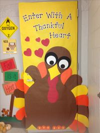 Classroom Thanksgiving Door | Classroom Door, Bulletin Board, and Cla ...