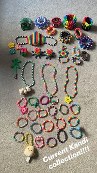 #kandi #plur #cuff #bracelet #necklace #jewelry #handmade #kandiinspo