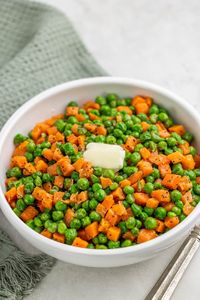 Easy Peas-y Peas and Carrots - The Stay At Home Chef