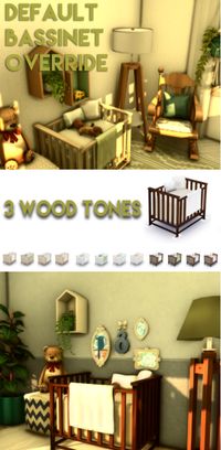 Source: Tumblr | Furniture | Nursery | Bassinet / Baby Crib | BGC | Sims 4 | TS4 | Maxis Match | MM | CC | Pin by suepixels