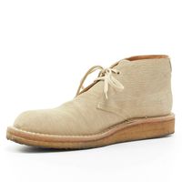 LOUIS VUITTON taupe sand epi suede crepe sole ankle desert boot UK5 EU39 For Sale at 1stDibs