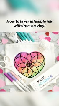 Difficulty: Easy     Supplies  • Cricut infusible ink  • Cricut iron-on vinyl  • Cricut infusible ink blank  • Cricut easy press