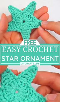 The Crochet Star lights up any home with its charm, perfect for decorating trees, making festive garlands, or adding a special touch to gifts.