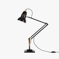 Heritage inspired colors and authentic brass details create a new aesthetic for this iconic Anglepoise® design. With constant tension springs and flexible shade, the stylish table lamp offers unrivalled flexibility, smooth movement and perfect balance. [Details] Product Materials - Gloss paint finish - Aluminum shade - Painted aluminum arms - Cast iron base with steel cover - Brass shade cap, bridle, spacers and fittings Product Dimensions - Shade diameter: 5.7in - Shade height: 5.9in - Max reac