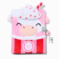 Strawberry Shake Plush Lock Diary