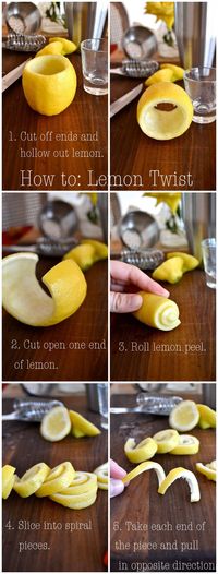 How to make a Lemon Twist!