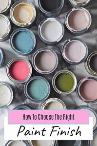 How to choose the right paint finish in your home. Do you want a dead flat matt wall or a glossy sheen?Follow my guide on emulsion types, eggshell, gloss paint plus how to paint hard surfaces like upvc and vinyl that doesn't chip or mark.