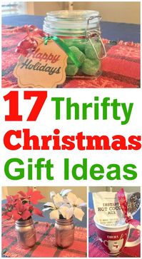 Thrifty Christmas Gifts: 17 Gift Ideas On a Budget | Flea Market Flipper