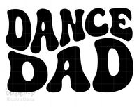 This Boho Dance Dad design is a digital download. Great for use as cut files, screen print designs for T-shirts, mugs, cards, vinyl decals and more! Can be used with the Silhouette® or Cricut™ cutting machines or other machines that accept SVG.  Keep in mind that SVG files may show up as internet icons or HTML documents on your computer. Through your machine software you will be able to open these files. -------------------------------------- INSTANT DOWNLOAD Upon completed payment you will rece