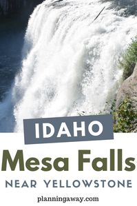 Want to explore Mesa Falls Idaho? Mesa Falls scenic byway is a hidden gem! It is so beautiful and worth visiting!   Mesa Falls is located in the Targhee National Forest. This 114 ft waterfall is one of the best day trips from Yellowstone.    We are going to take you on a Mesa Falls scenic byway road trip. This guide will hit Upper Mesa Falls Idaho and Lower Mesa Falls ID. We will list the best Mesa Falls hiking trails.    Let’s learn all about the Mesa Falls scenic byway!