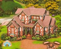 Windenburg cottage �🌱🥕 | noCC This is my build for the #ts4allforonecollab hosted by @sims_plumbob92, @witchingmermaid and @yohannabuilds 💛… | Instagram