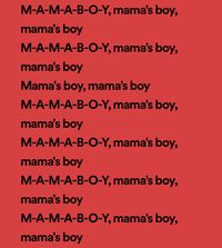 Dominic Fike - Mamma’s boy