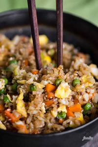 Cauliflower Fried Rice Recipe | Self Proclaimed Foodie