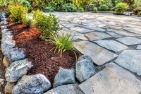 images of small square flagstone patio - Google Search