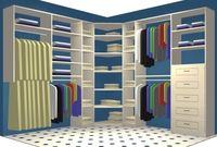 Closet Organizers Corner Shelving