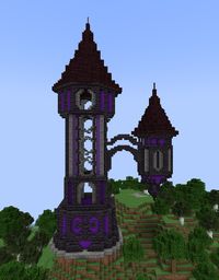 Fantasy style wizard tower