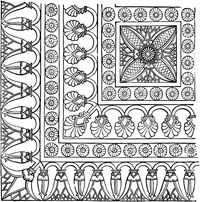 Part of the Floor Decoration from North Palace, Nineveh