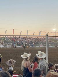 summer nights, rodeo, cowboy hats