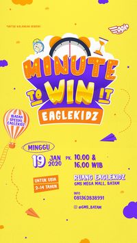 Eaglekidz GMS Poster Design For Event