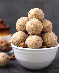 BADAM LADOO | BADAM LADDU | ALMOND BITES