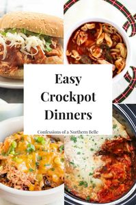 Easy Crockpot Dinners - Caitlin Houston