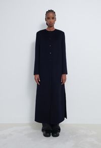 Wool cashmere long coat