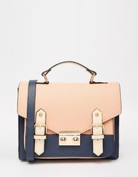 ASOS Blocked Satchel Bag | ASOS