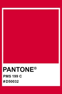 PANTONE 199 C #pantone #color #PMS #hex