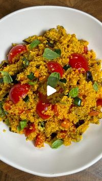 Sebastian Fitarau on Instagram: "Me lo avete chiesto!

Episodio 25🥵

Il tanto atteso Cous Cous alle verdure 🤤🍴

Pronto in meno di 20 minuti e perfetto da portare anche in spiaggia 🏖️ 

Ingredienti x2:
250g cous cous grana media
250g acqua calda o brodo vegetale 
0.2g zafferano 
1 melanzana media
1 zucchina media
1 peperone giallo
1 carota
200g pomodorini 
1 pomodoro 🍅 (era avanzato dalla ricetta precedente)
1 spicchio d’aglio 
sale q.b.
pepe q.b.
olio evo q.b.
tanto basilico

Buon Appetito!

You asked for it!

Episode 25 🥵

The much-anticipated Couscous with Vegetables 🤤🍴

Ready in less than 20 minutes and perfect to take to the beach 🏖️

Ingredients for 2:
- 250g medium-grain couscous
- 250g hot water or vegetable broth
- 0.2g saffron
- 1 medium eggplant
- 1 medium zucchini
- 1 y