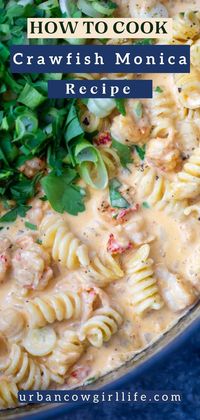 Calling all seafood enthusiasts! Our Crawfish Monica Recipe is the gateway to a culinary journey that captures the essence of Louisiana's vibrant food culture.| crawfish monica recipe, crawfish monica recipe easy, crawfish monica, crawfish recipes, crawfish pasta, easy recipes, dinner recipes, festive dinner recipes, southern recipes |