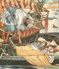 Princess Belle-Etoile 2 - illustration by Walter Crane - Project Gutenberg eText 18344 - ウォルター・クレイン - Wikipedia