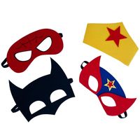 Felt Superhero Masks - Etsy