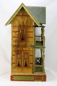 Antique German Gottschalk Doll House ca1890 | Dolls & Bears, Dollhouse Miniatures, Doll Houses | eBay!