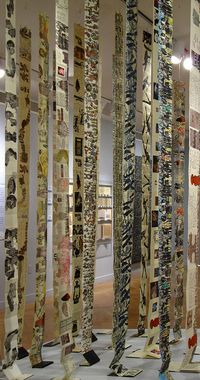 Book Installation Detail by Yeshiva University Museum Exhibitions, via Flickr