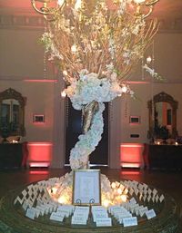 Card Table done at Oheka Castle 8/2/14 #flowersbybrian #ohekacastle #luxurywedding #cardtable #weddinginspiration