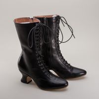 PRE-ORDER "Bernhardt" Theatrical Boots (Black)