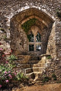 Isabella’s Window ~ Carisbrooke Castle, Isle of Wight, England.