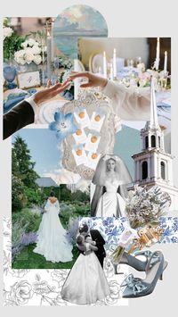 #weddingday #blueaesthetic #oldmoneyaesthetic #moodboard