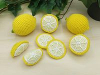 Tuto crochet gratuit : le citron jaune dans tous ses états - L'Univers de Lalu