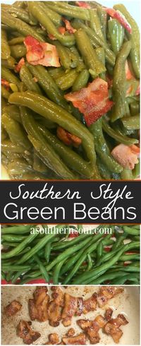 Southern Style Green Beans - A Southern Soul