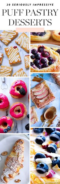 20 Seriously Impressive Desserts You Can Make with Puff Pastry #purewow #easy #dessert #recipe #food