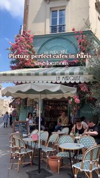 💡Locations: 1. Le Bon Pêcheur 2. Café de Flore 3. Carette 4. La Favorite 5. Pink Mamma 6. Le Paradis