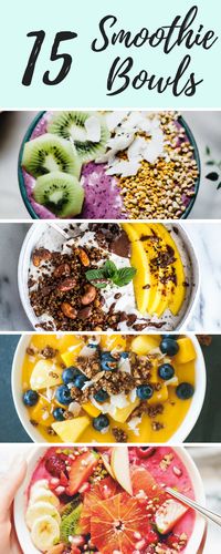 15 Smoothie Bowls to Power Your Breakfast