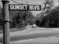 Sunset Boulevard. Movie Sets And Backgrounds.