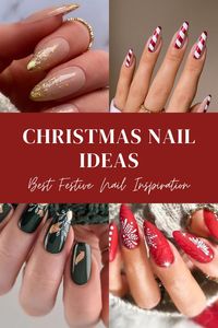 With the festive season approaching faster than we like, it’s never too early to get ready! If you’re looking for some festive Christmas nail ideas you can try at home, or recreate in a nail salon, this article has over 50 of the most gorgeous designs out there! Check out our photo selection of the best Christmas nail designs, which can be used both for acrylic nails or gel nails, and also some simple video tutorials in this article.