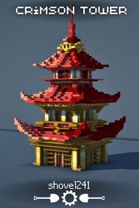 A minecraft fantasy asian tower design. Elegant but not too crazy compex. Build download is available on Patreon!