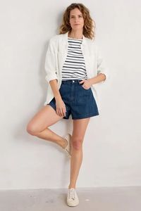 Holloway Organic Cotton Denim Shorts - Seasalt Cornwall