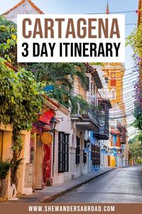 Planning to spend 3 days in Cartagena? Follow this ultimate 3 day Cartagena itinerary to see the best of this stunning city in just a long weekend! | Cartagena travel tips | Cartagena travel guide | Cartagena Colombia aesthetic | Cartagena Colombia outfit | Cartagena Colombia photography | Cartagena Colombia itinerary | Cartagena Colombia travel guide | What to do in Cartagena in 3 days | Cartagena travel map | Cartagena travel aesthetic | Cartagena travel photos