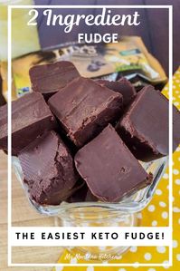 Try this easy condensed milk fudge recipe for an easy, healthy chocolate dessert. This 2 ingredient low carb fudge is sugar free, which means it will soon become one of your favorite keto dessert recipes. This holiday microwave fudge recipe will have everyone who tries it amazed! #ketofudge #lowcarb #trimhealthymama #sugarfree #healthyfudge